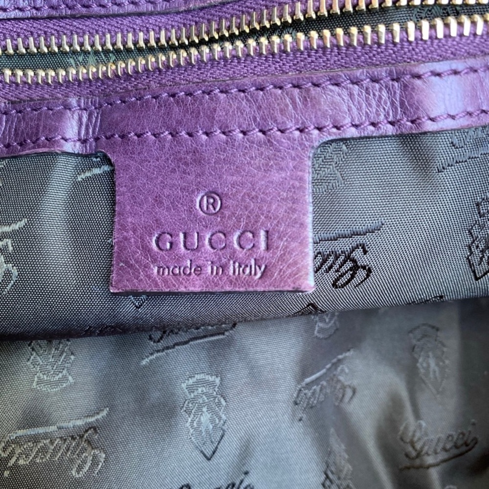 Gucci Hysteria Brown Hand Bag Large Size - Picture 9 of 11